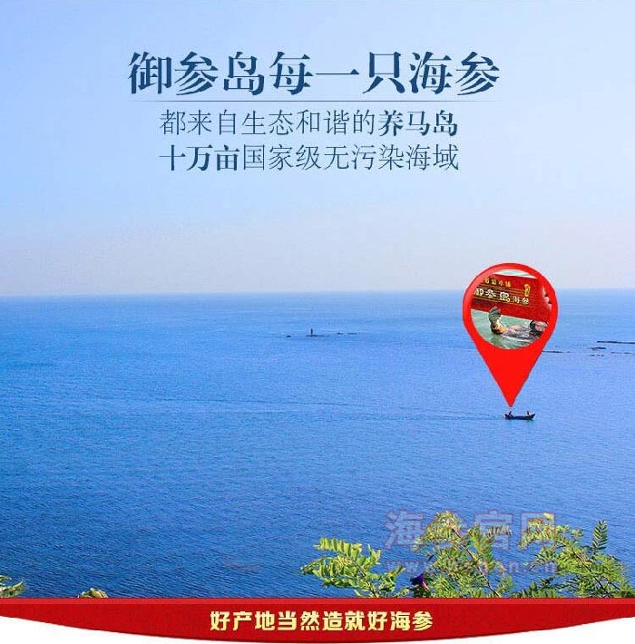 御参岛海参品牌介绍,御参岛海参产品介绍,御参岛海参店面