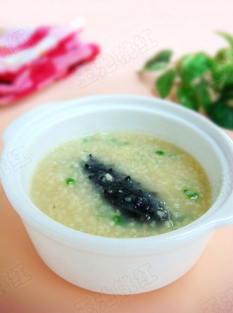 小米海参粥的家常做法