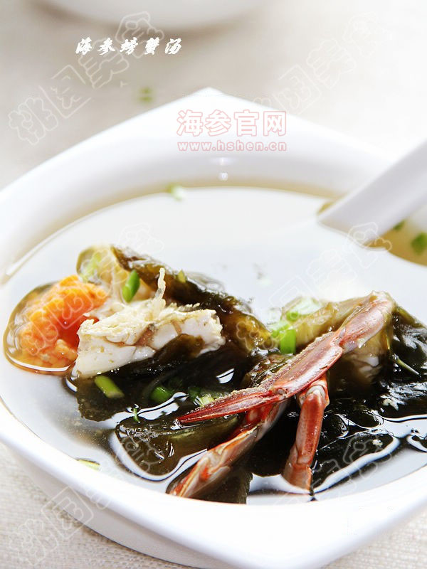 海参菜螃蟹汤怎么做
