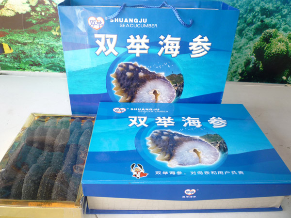 双举海参礼盒主打包装