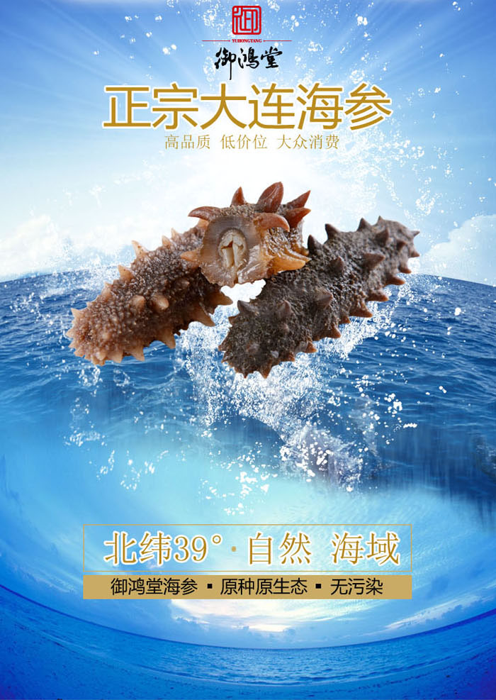 御鸿堂只做正宗的大连海参